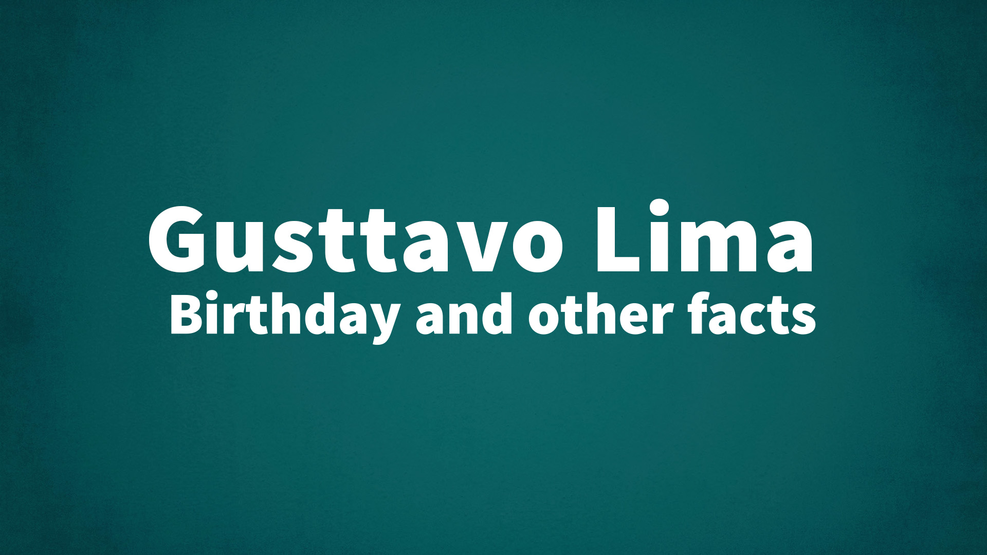 title image for Gusttavo Lima birthday