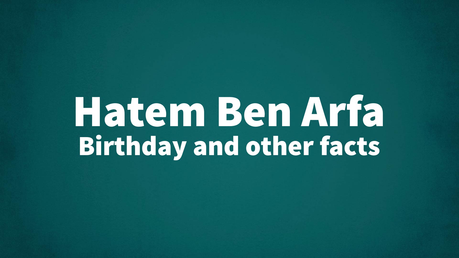 title image for Hatem Ben Arfa birthday