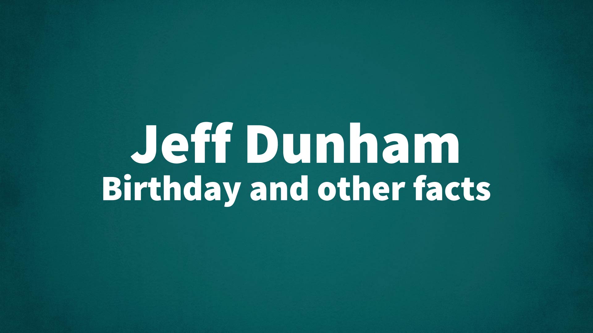 title image for Jeff Dunham birthday