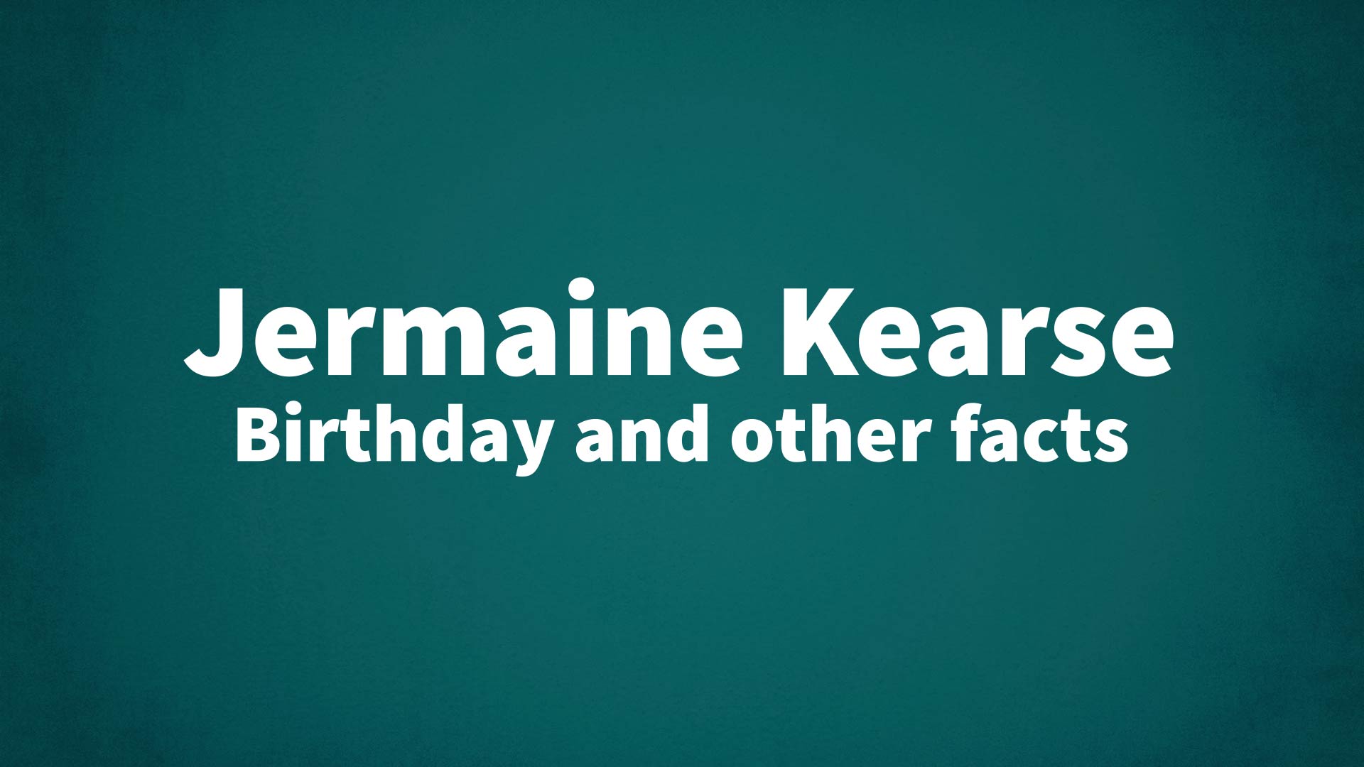 title image for Jermaine Kearse birthday