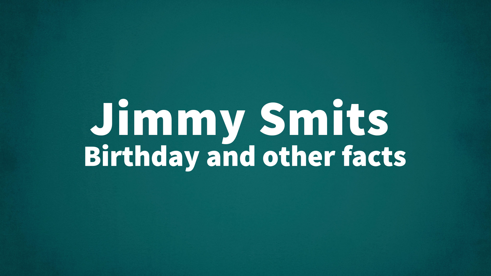 title image for Jimmy Smits birthday