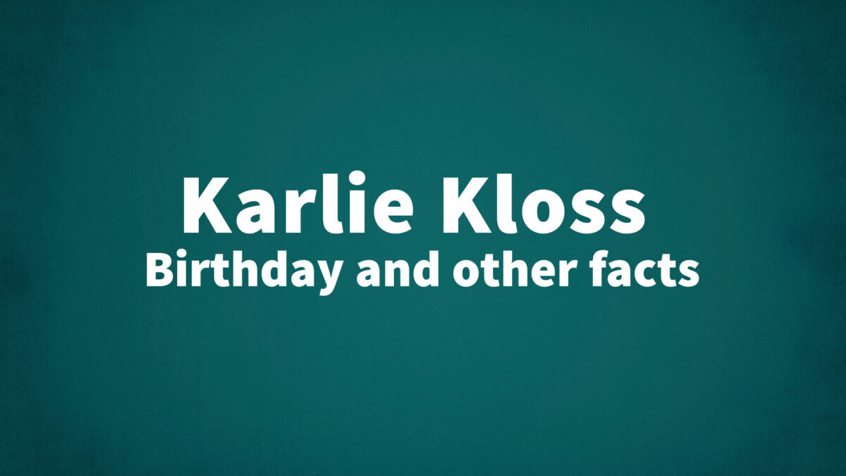 KarlieKloss List Of National Days