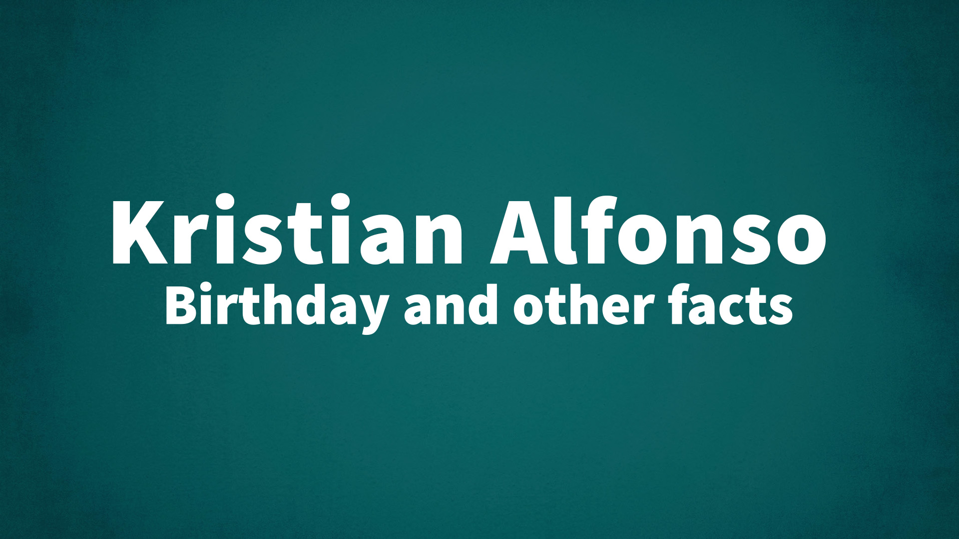 title image for Kristian Alfonso birthday