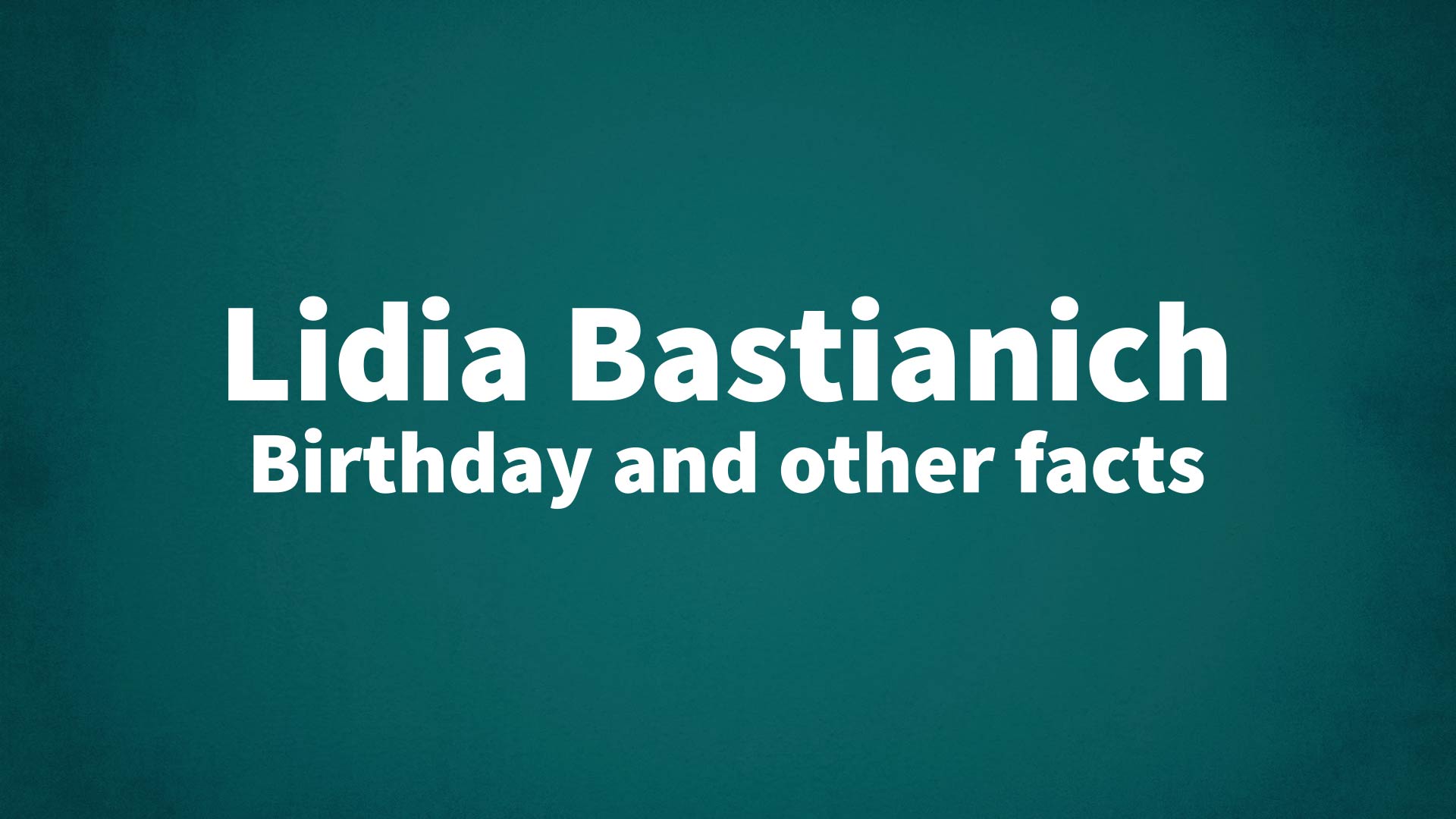 title image for Lidia Bastianich birthday