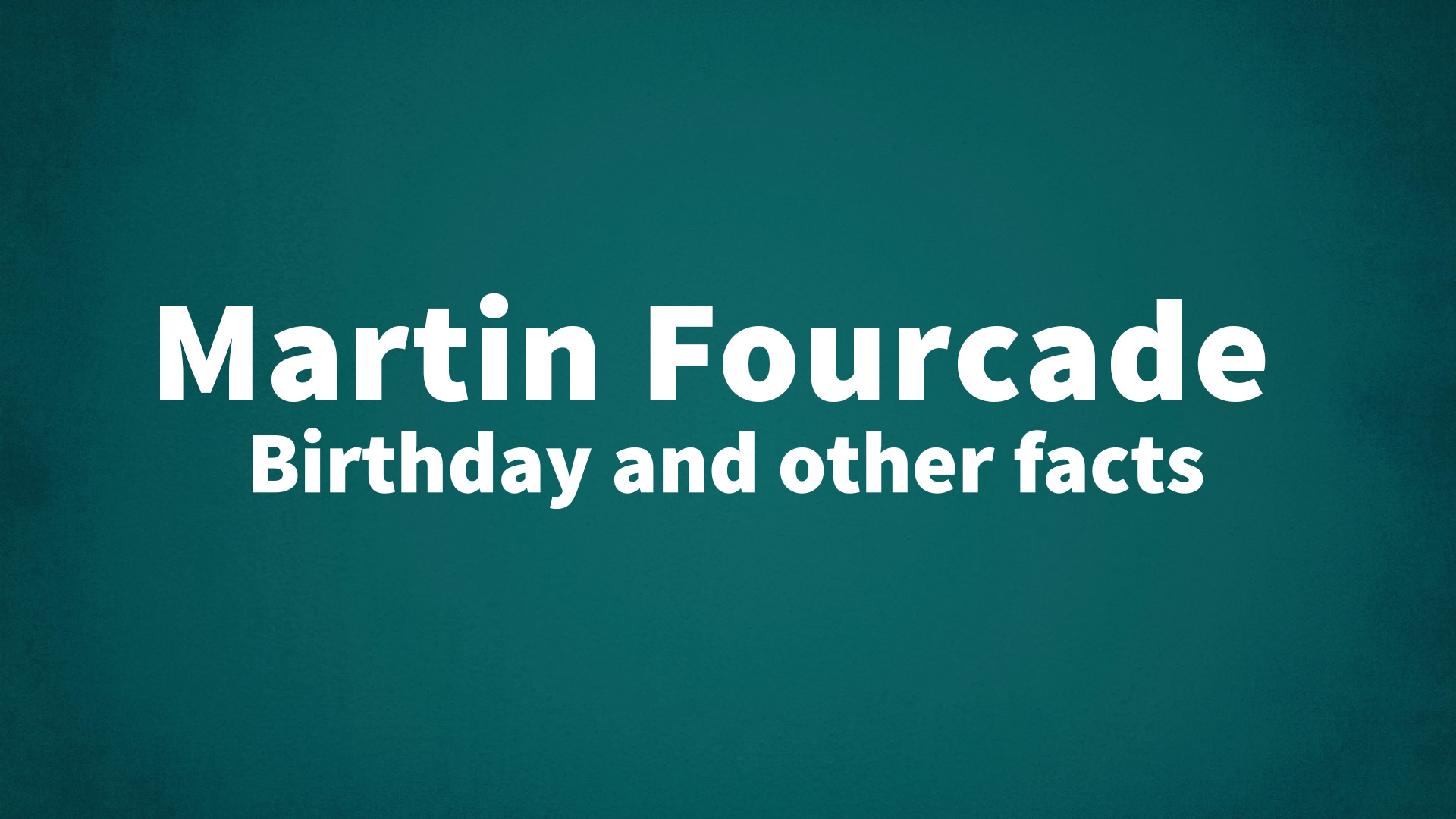 title image for Martin Fourcade birthday