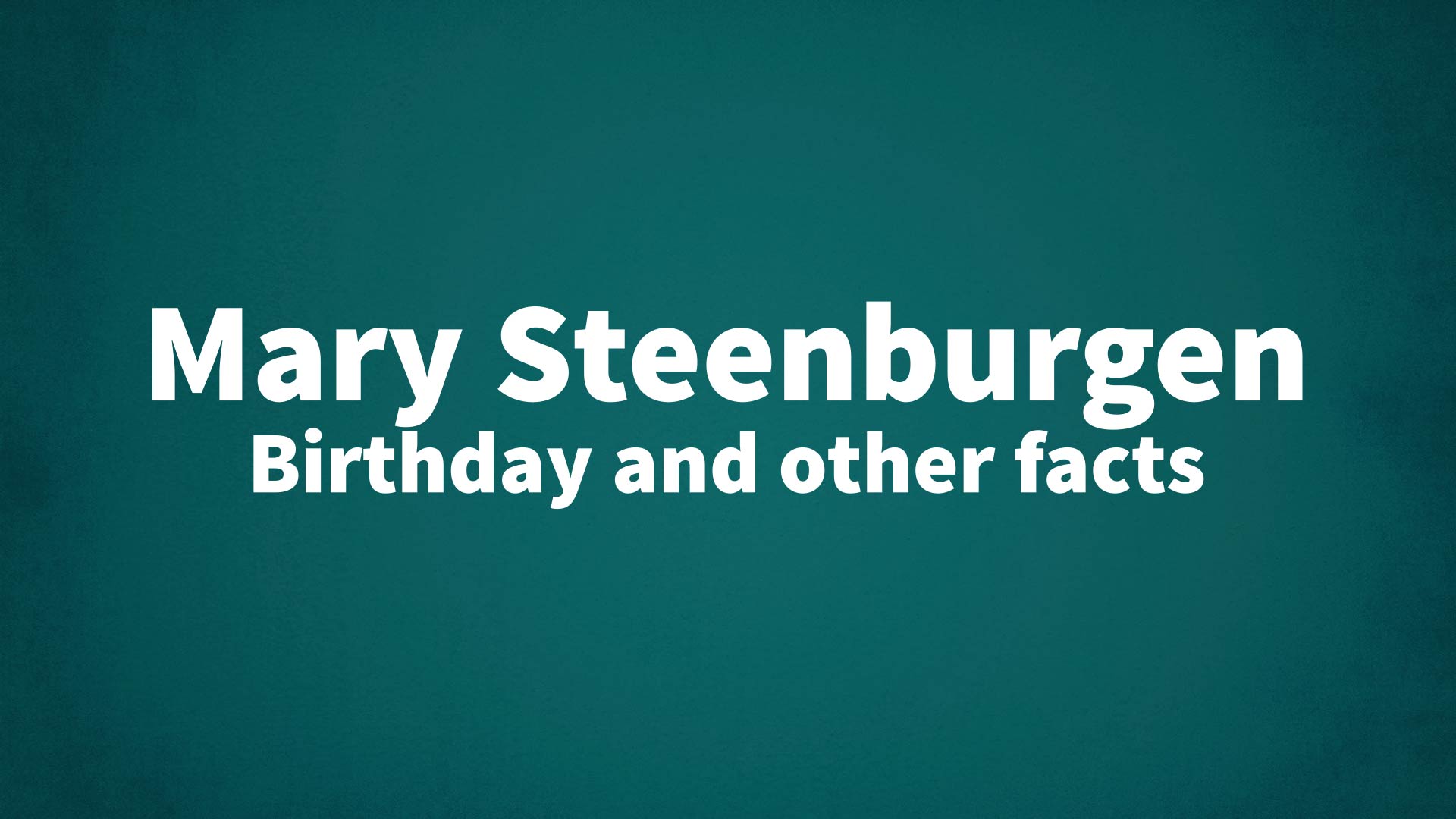 title image for Mary, Crown Princess of Denmark birthday