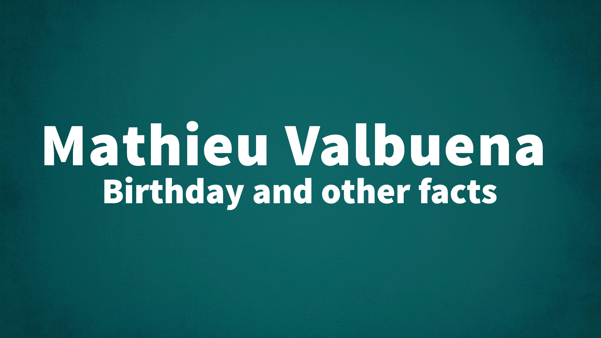title image for Mathieu Valbuena birthday
