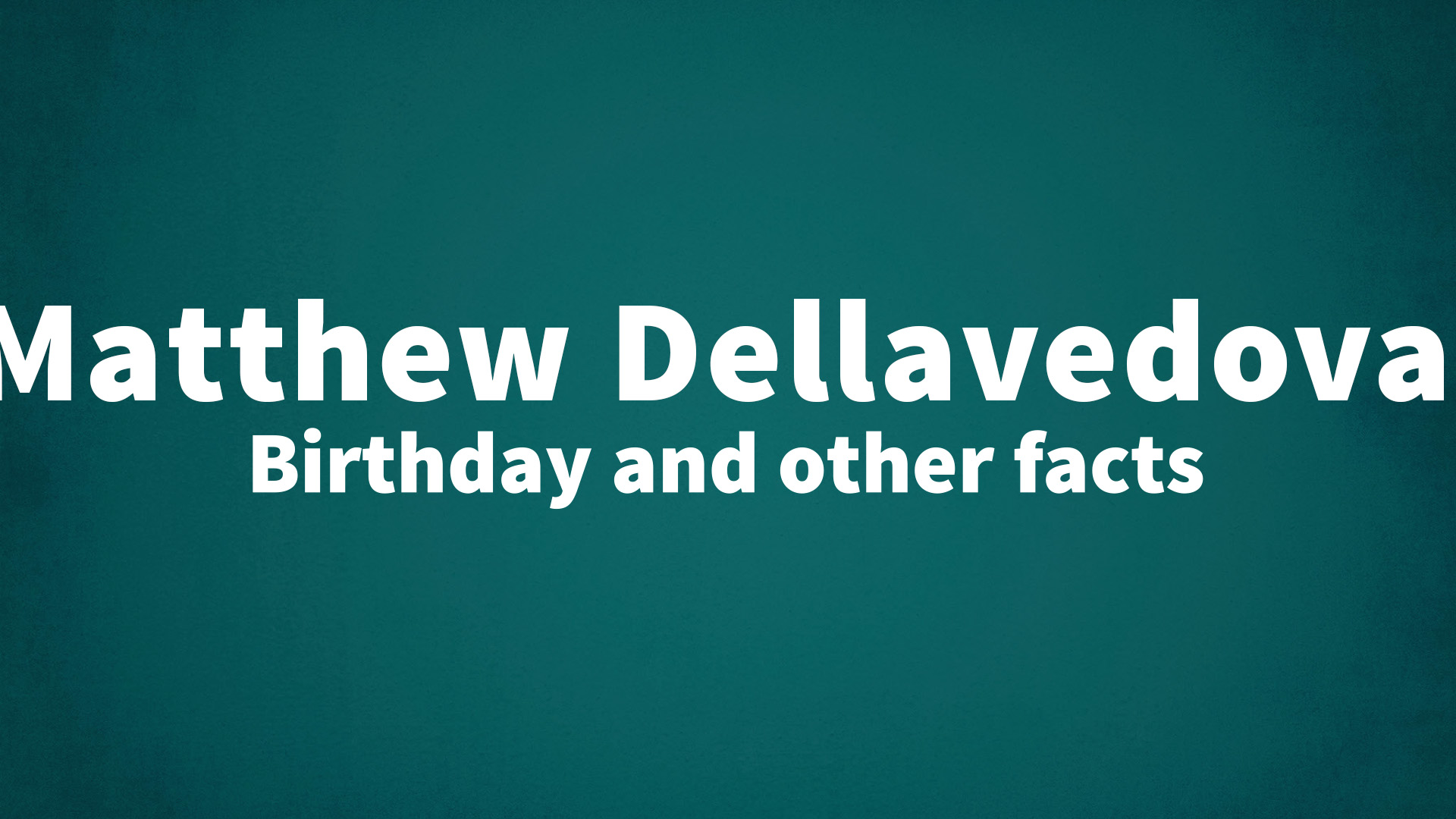 title image for Matthew Dellavedova birthday