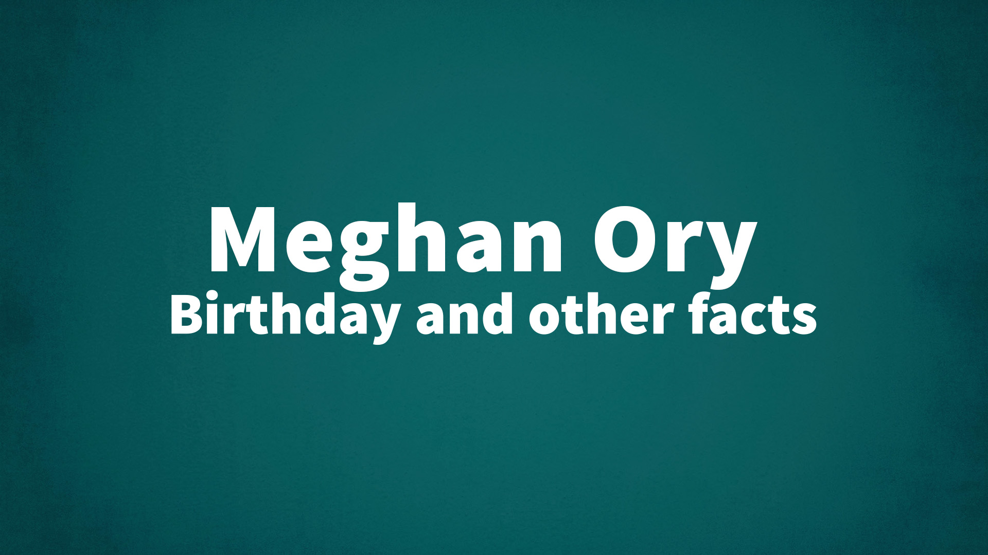title image for Meghan, Duchess of Sussex birthday