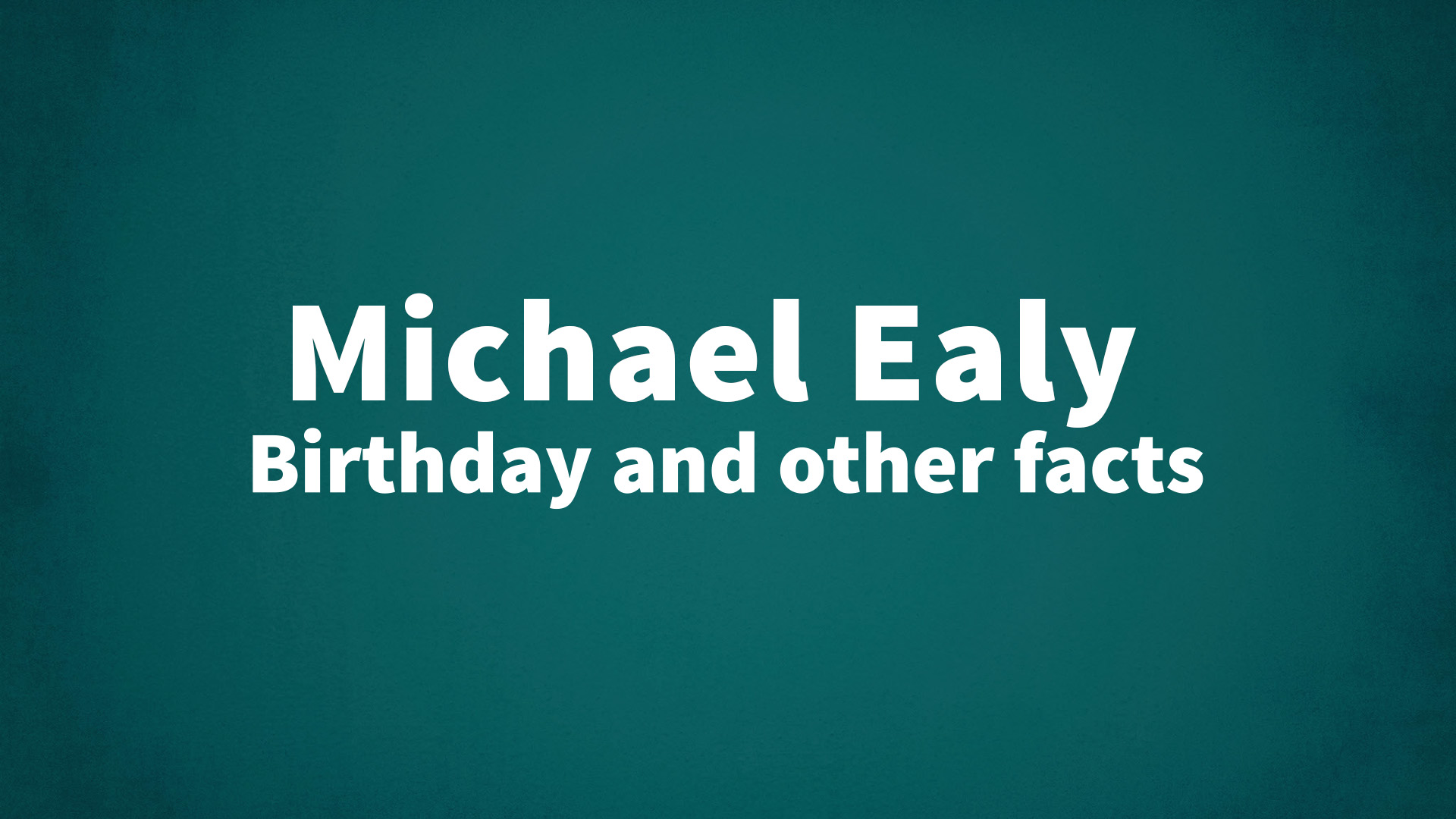 title image for Michael Ealy birthday