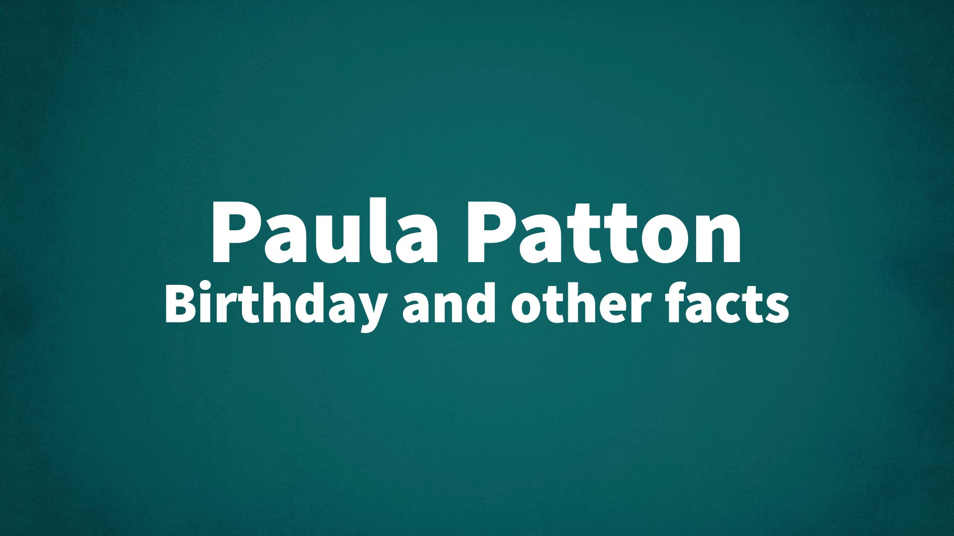 title image for Paula Patton birthday