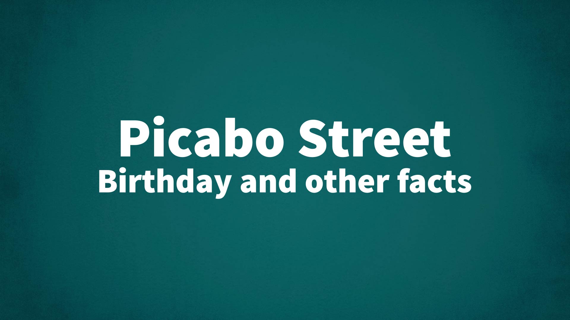 title image for Picabo Street birthday