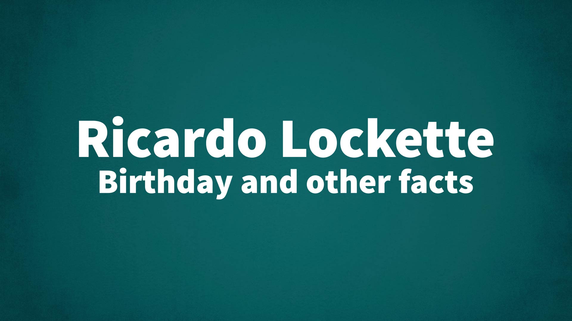 title image for Ricardo Lockette birthday
