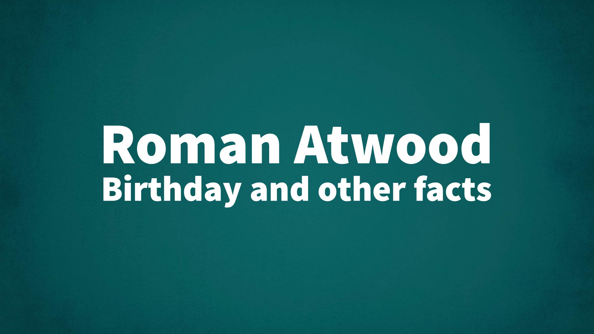 title image for Roman Atwood birthday