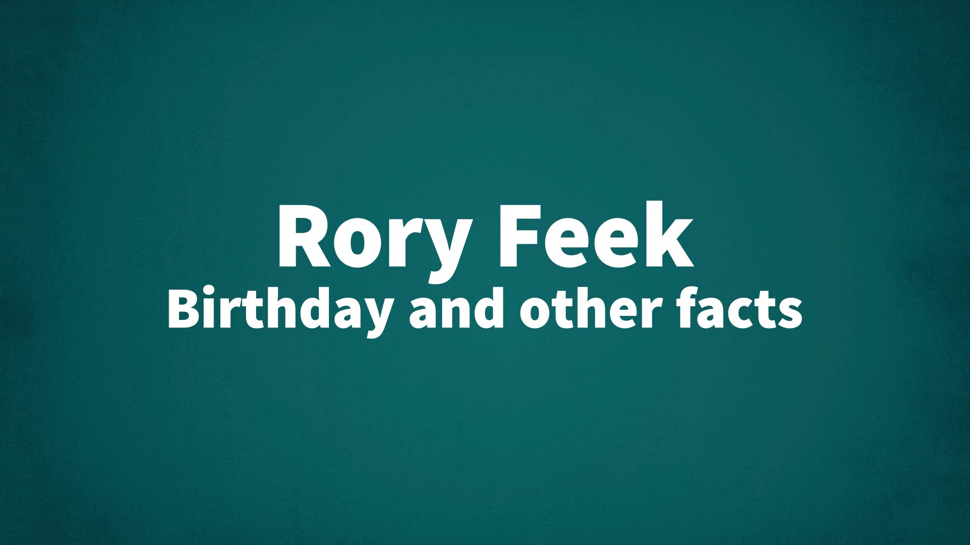 title image for Rooney Mara birthday