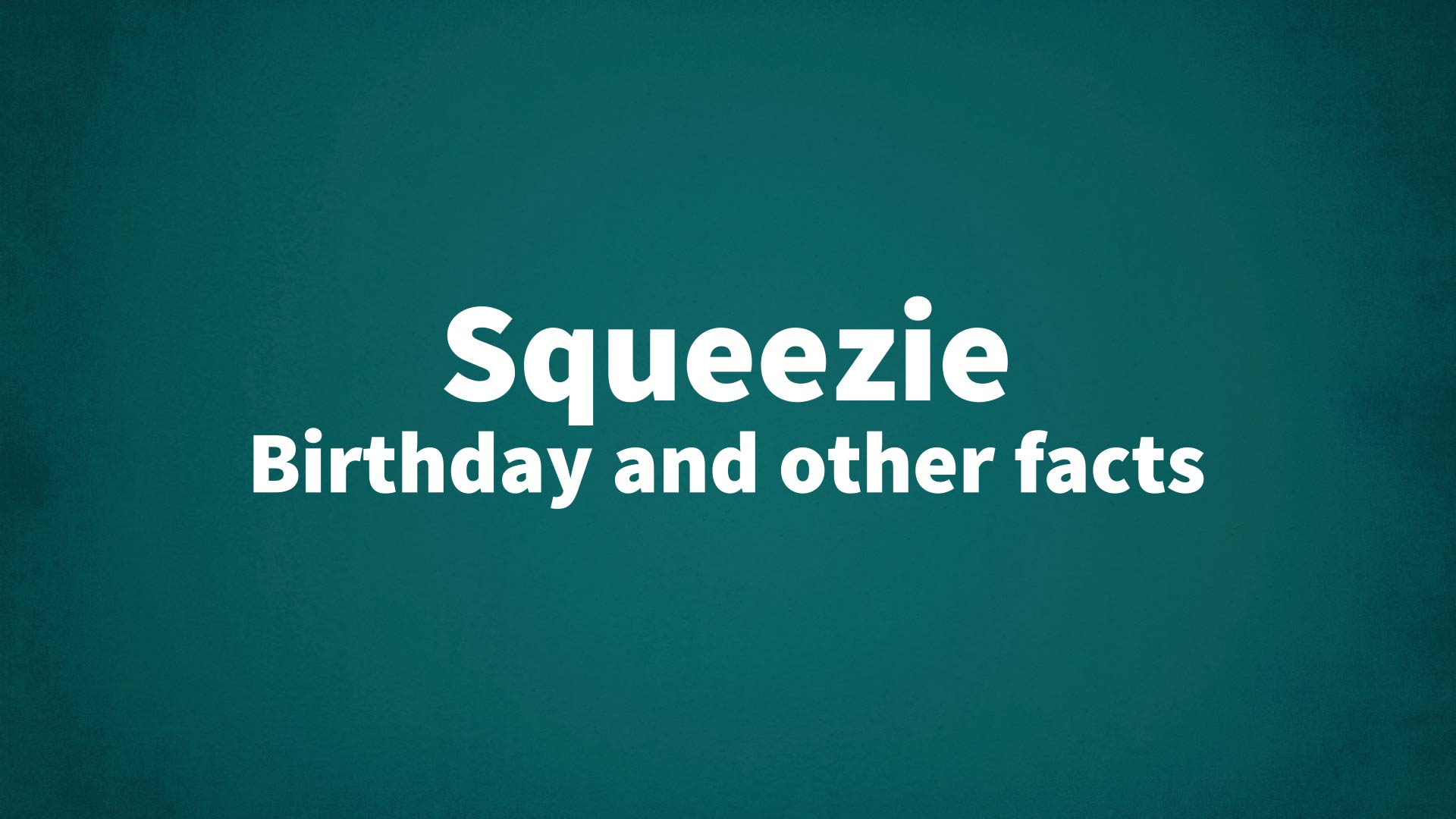 title image for Squeezie birthday