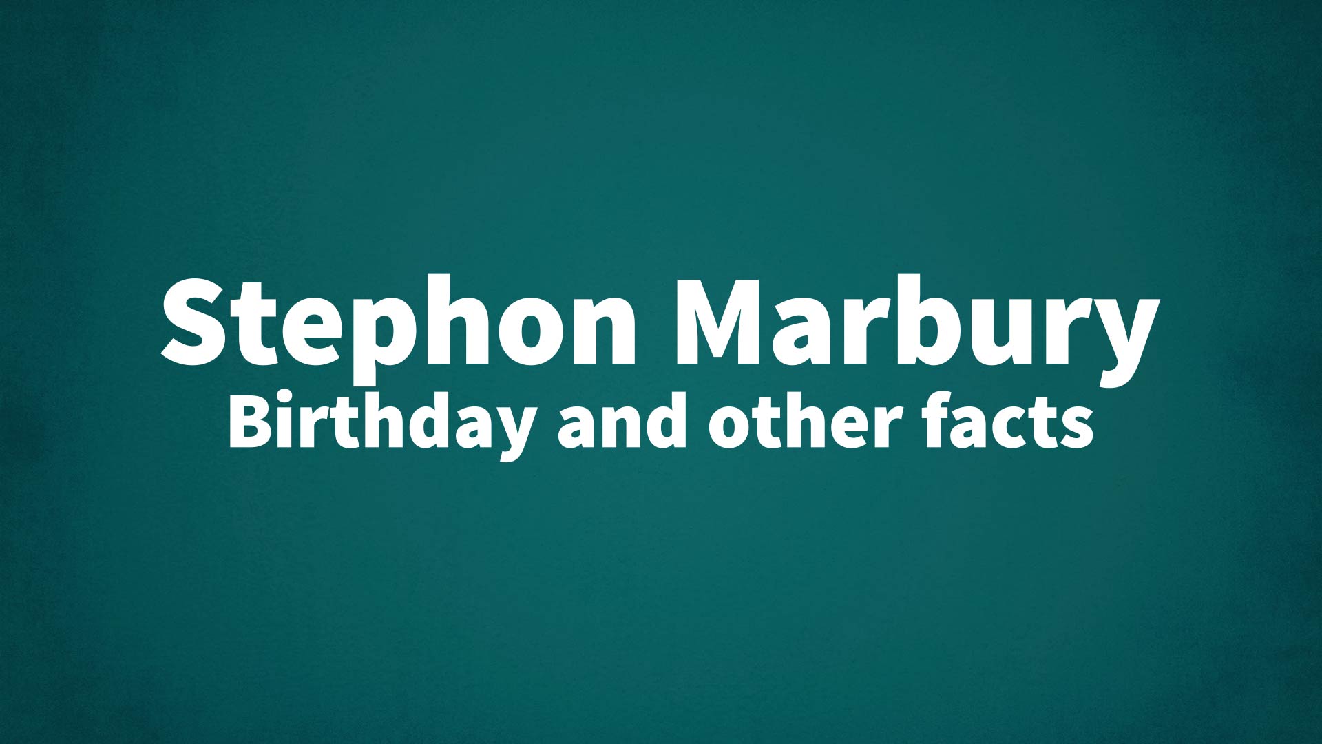 title image for Stephon Marbury birthday