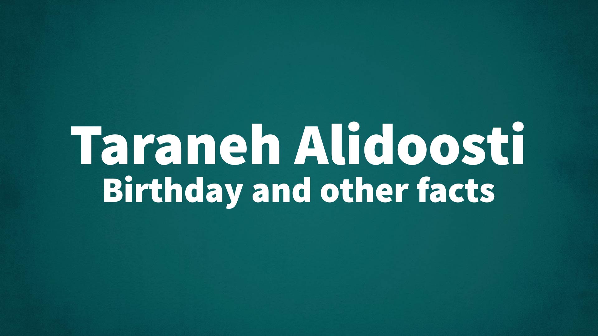title image for Taraneh Alidoosti birthday