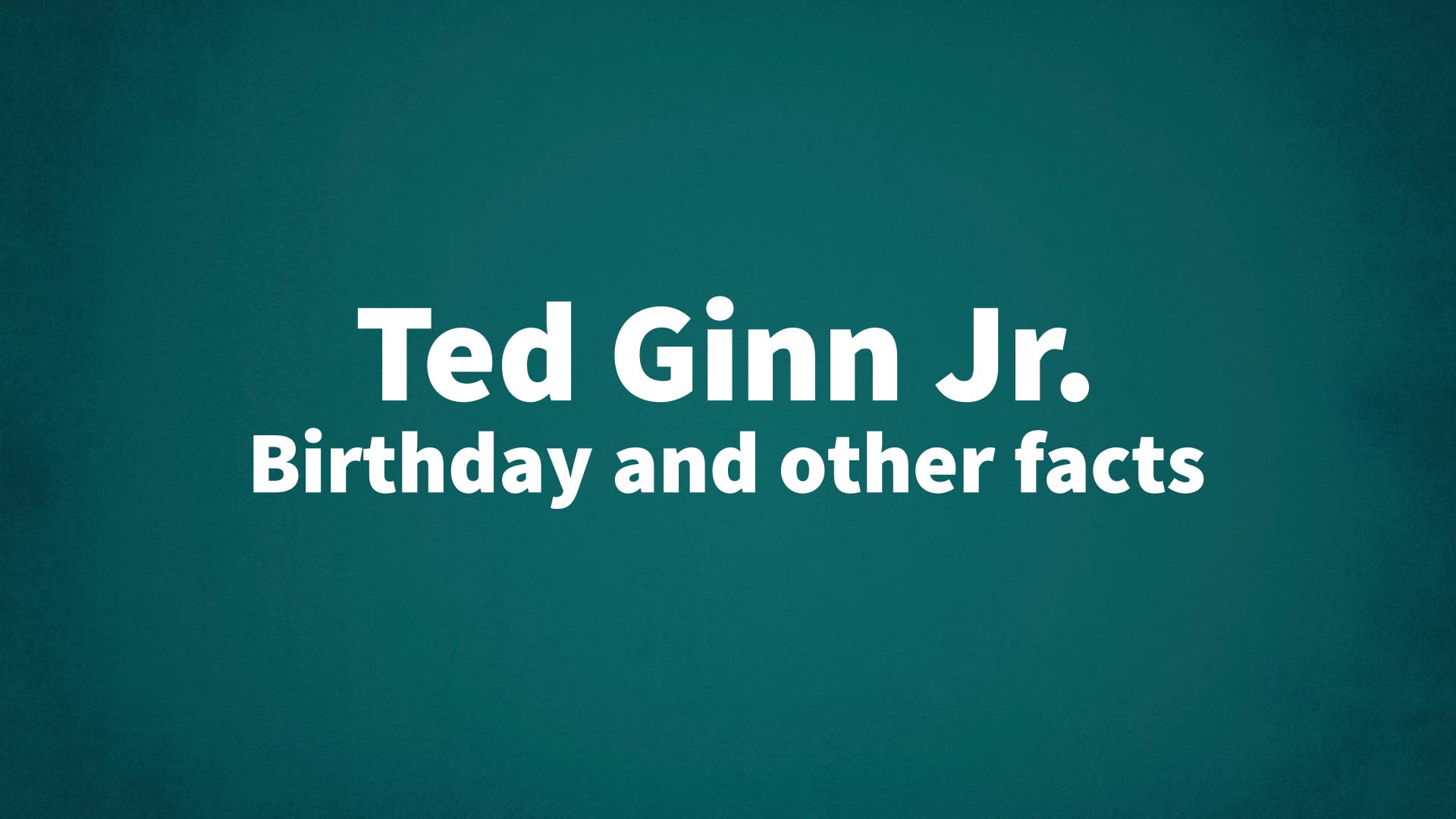title image for Ted Ginn Jr. birthday