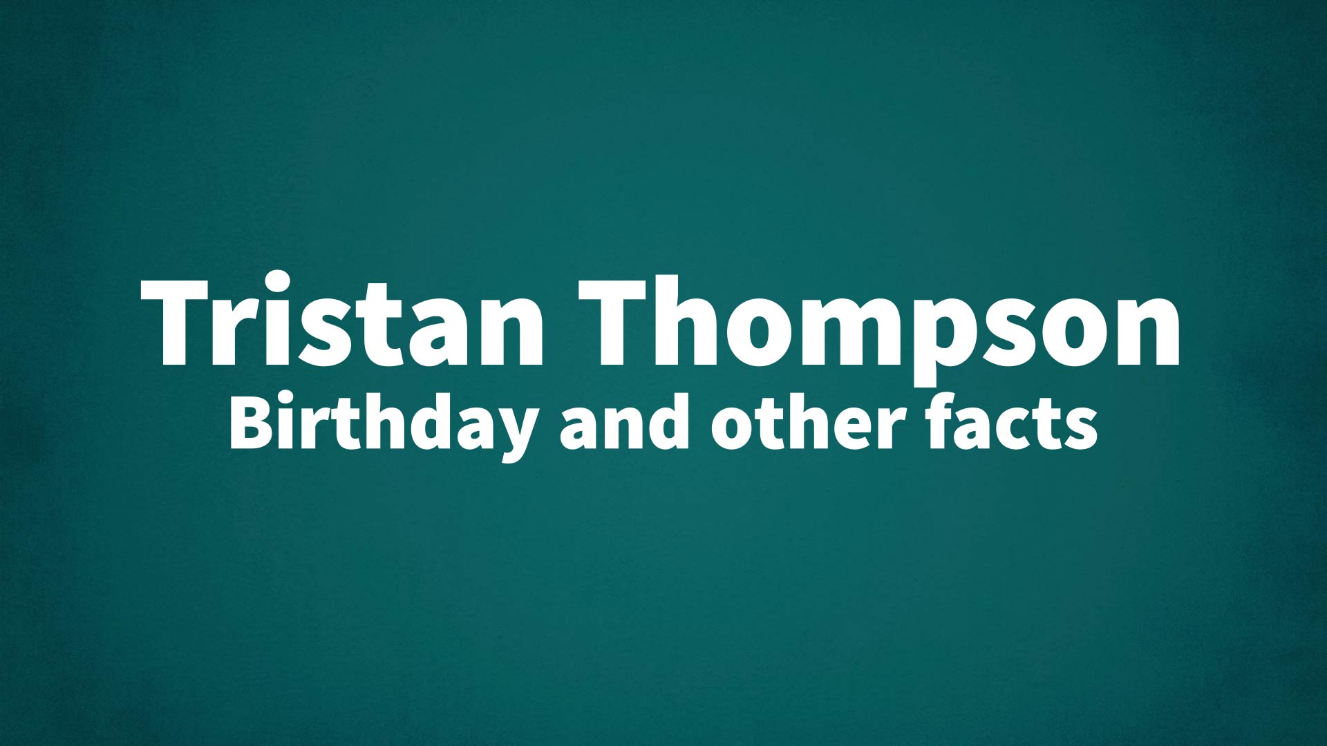 title image for Tristan Thompson birthday