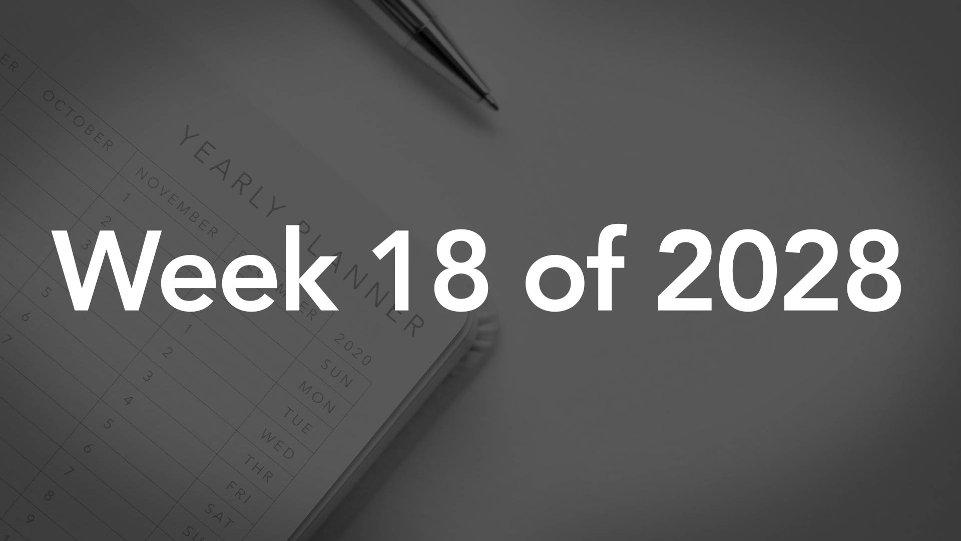 Title Image for Week 18 of 2028