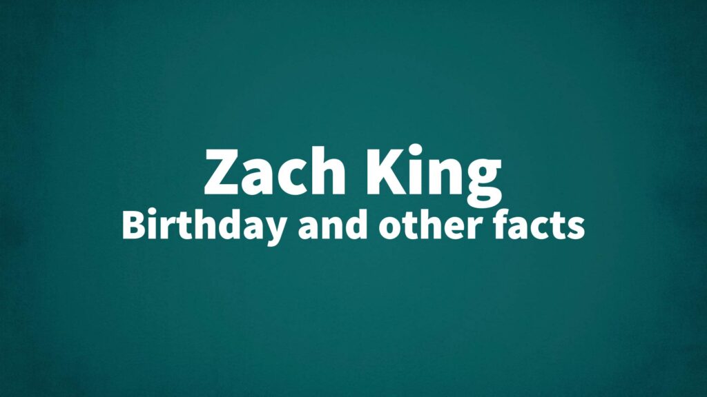 ZachKing List Of National Days