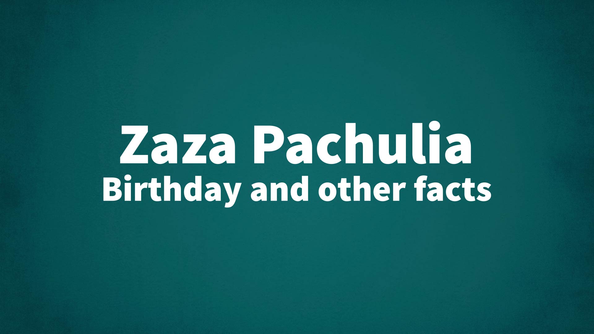 title image for Zaza Pachulia birthday