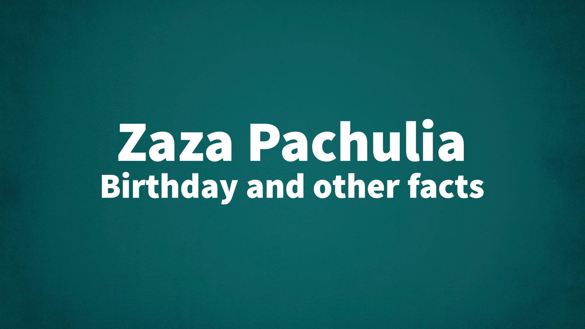 title image for Zaza Pachulia birthday