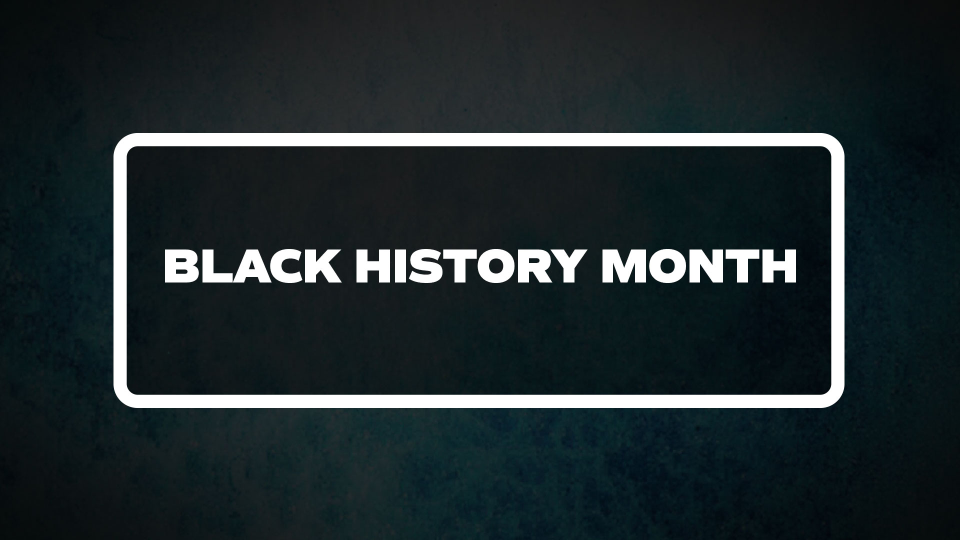 title image for Black History Month