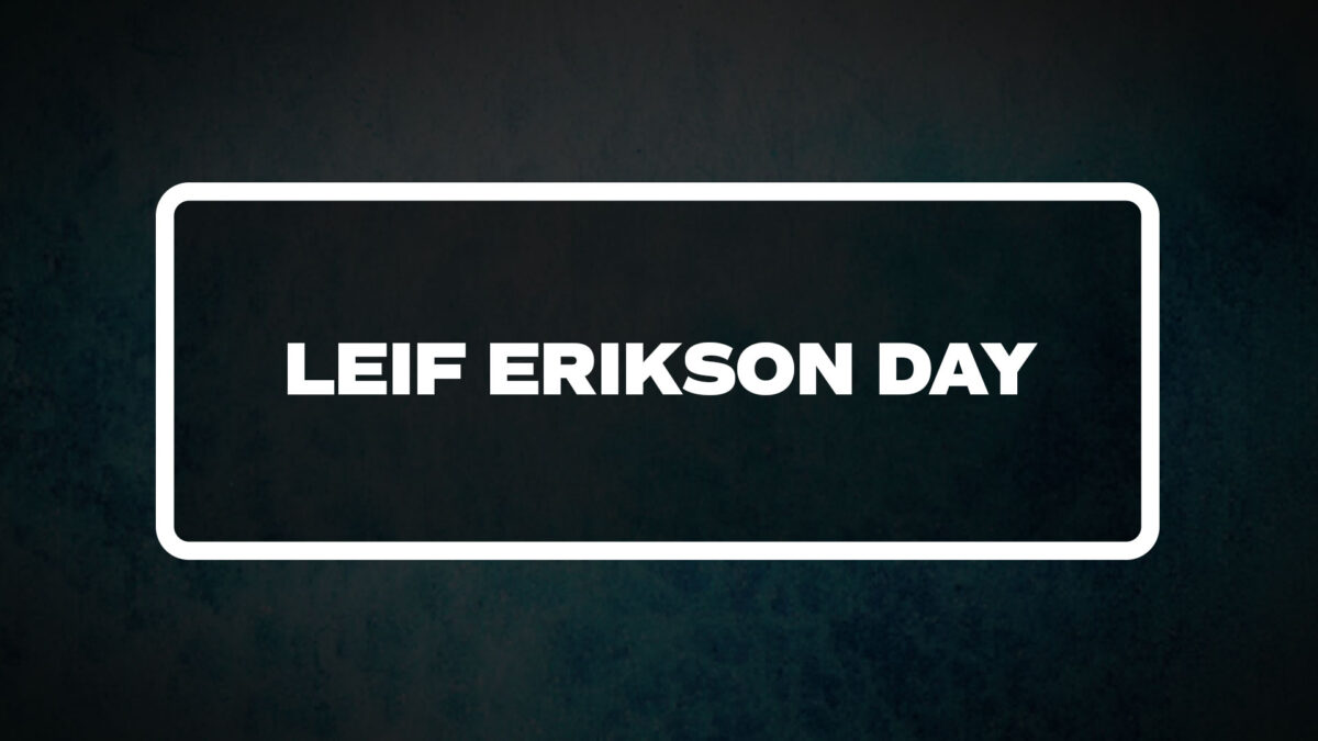 Leif Erikson Day List Of National Days
