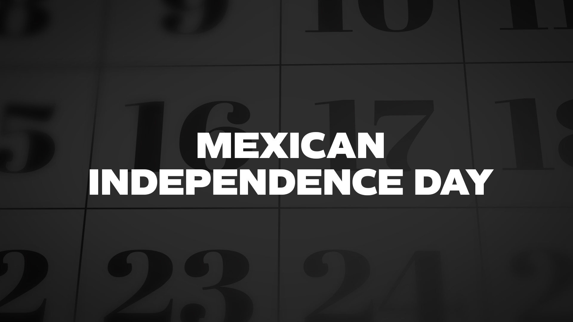 Title image for Mexican Independence Day