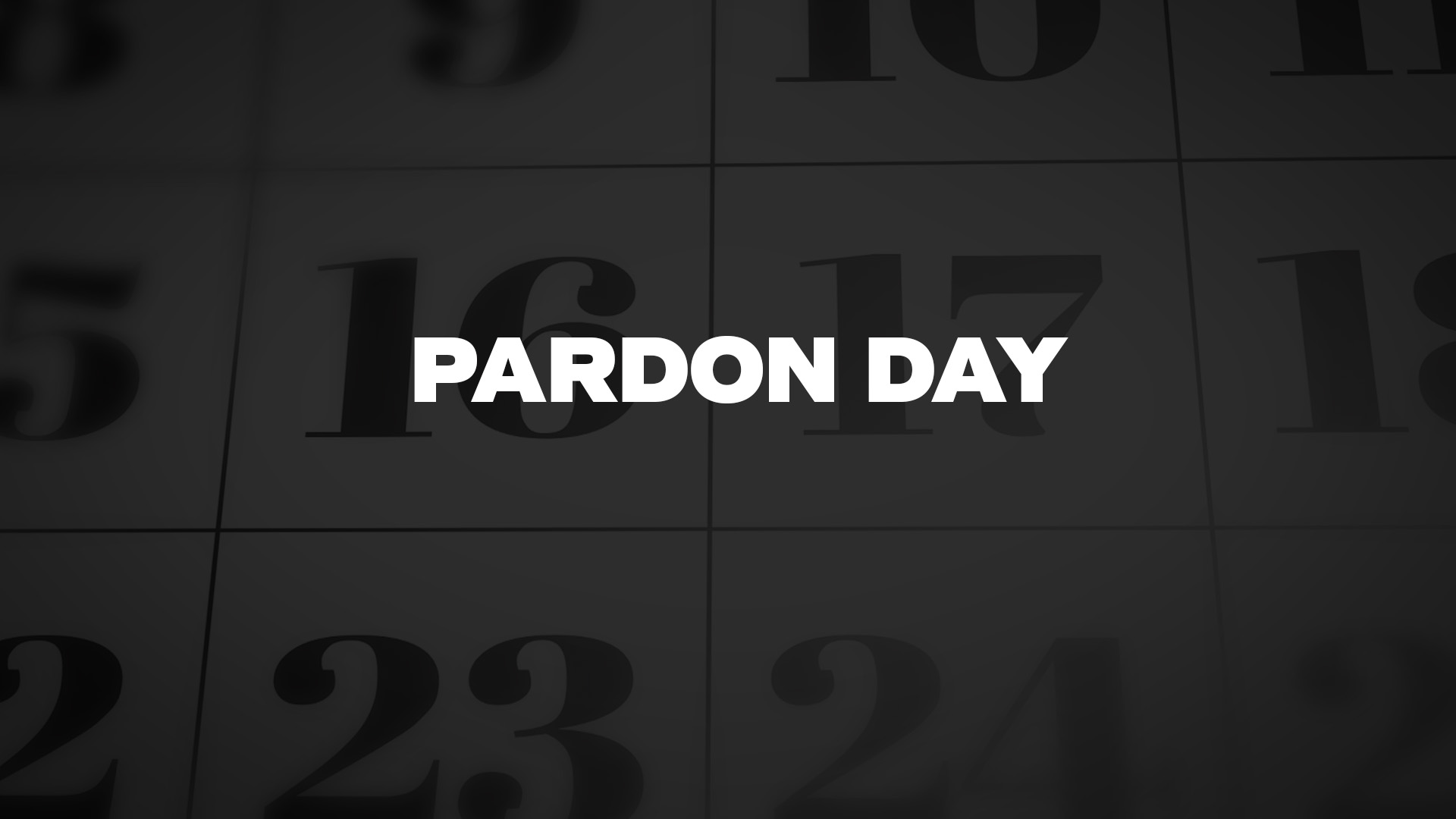 Title image for Pardon Day