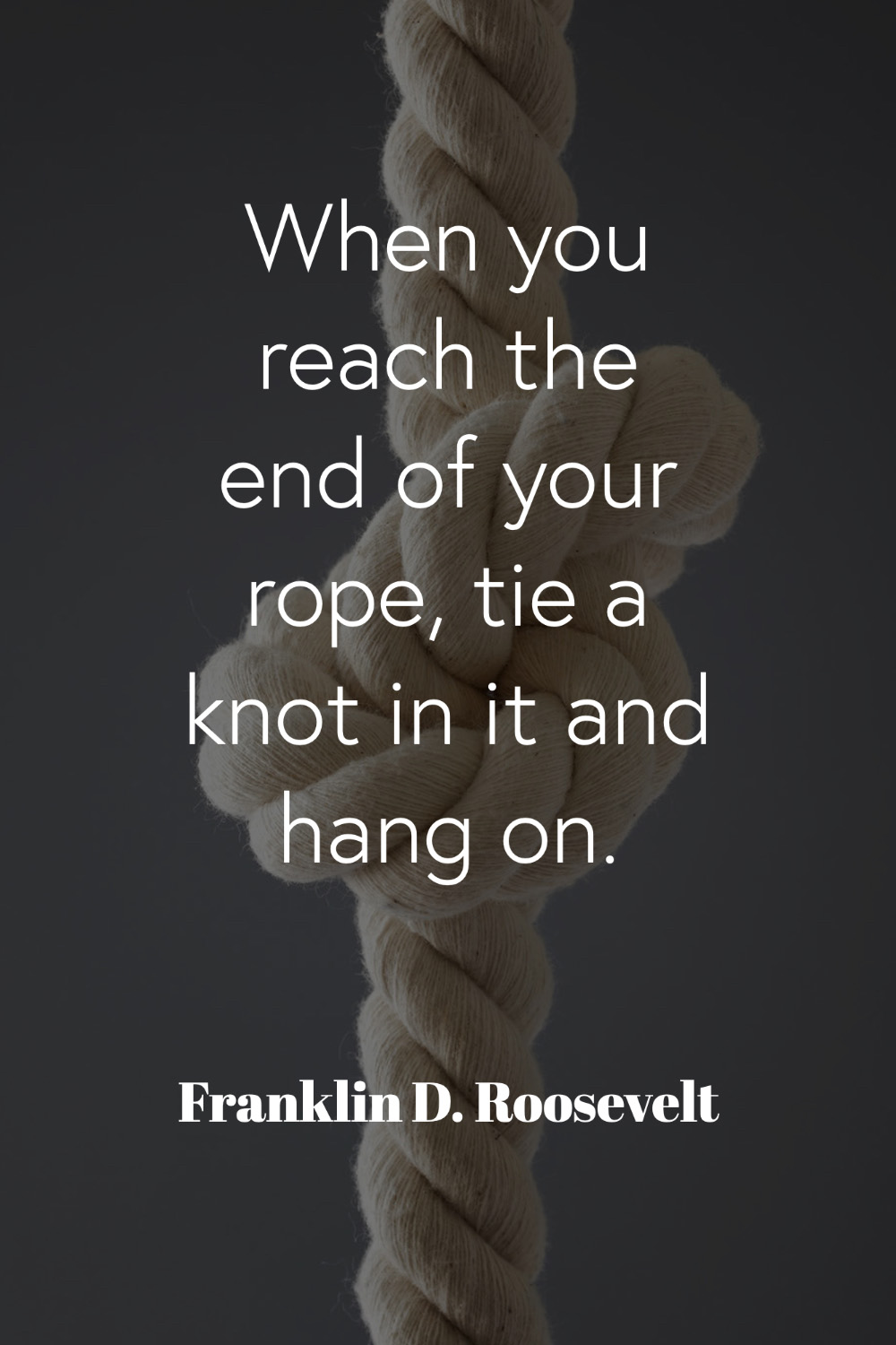 Quote by Franklin D. Roosevelt