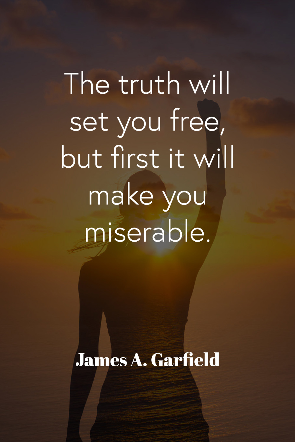 Quote by James A. Garfield