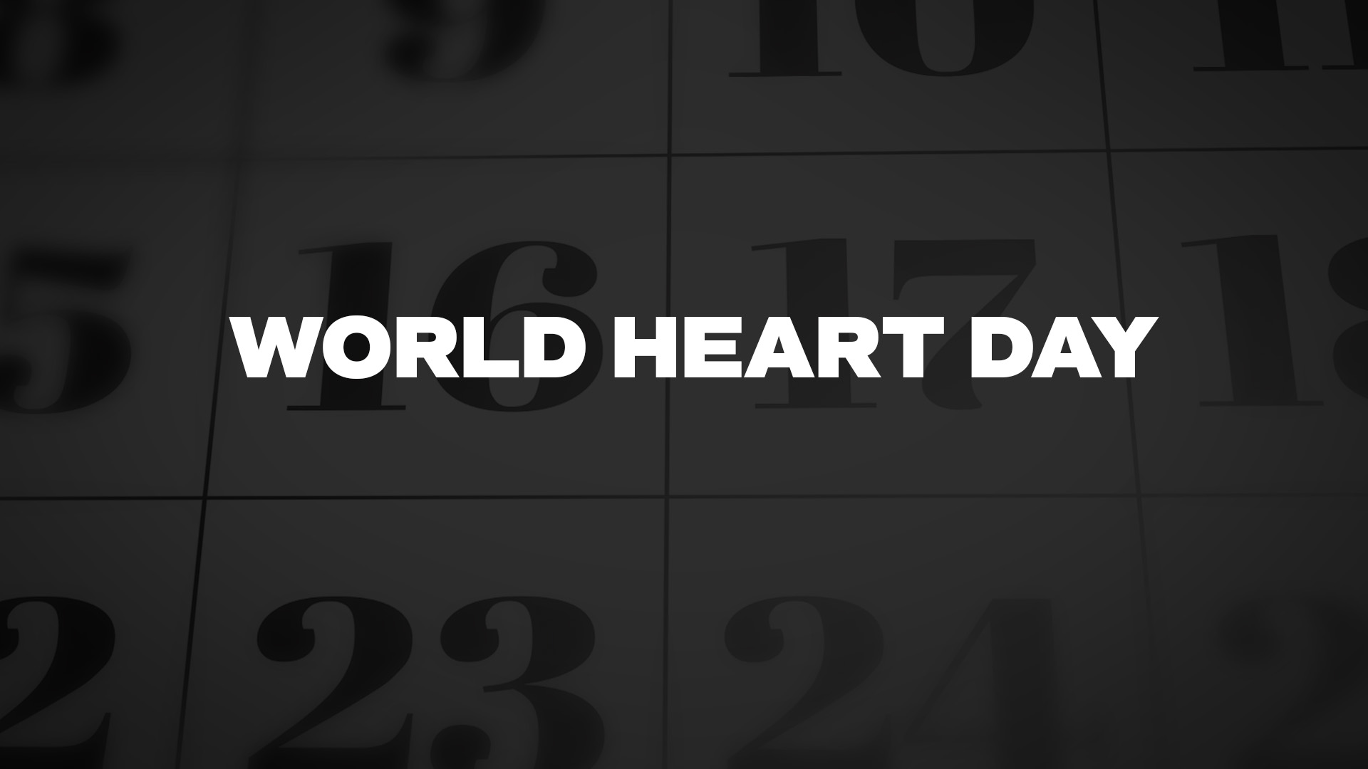 Title image for World Heart Day