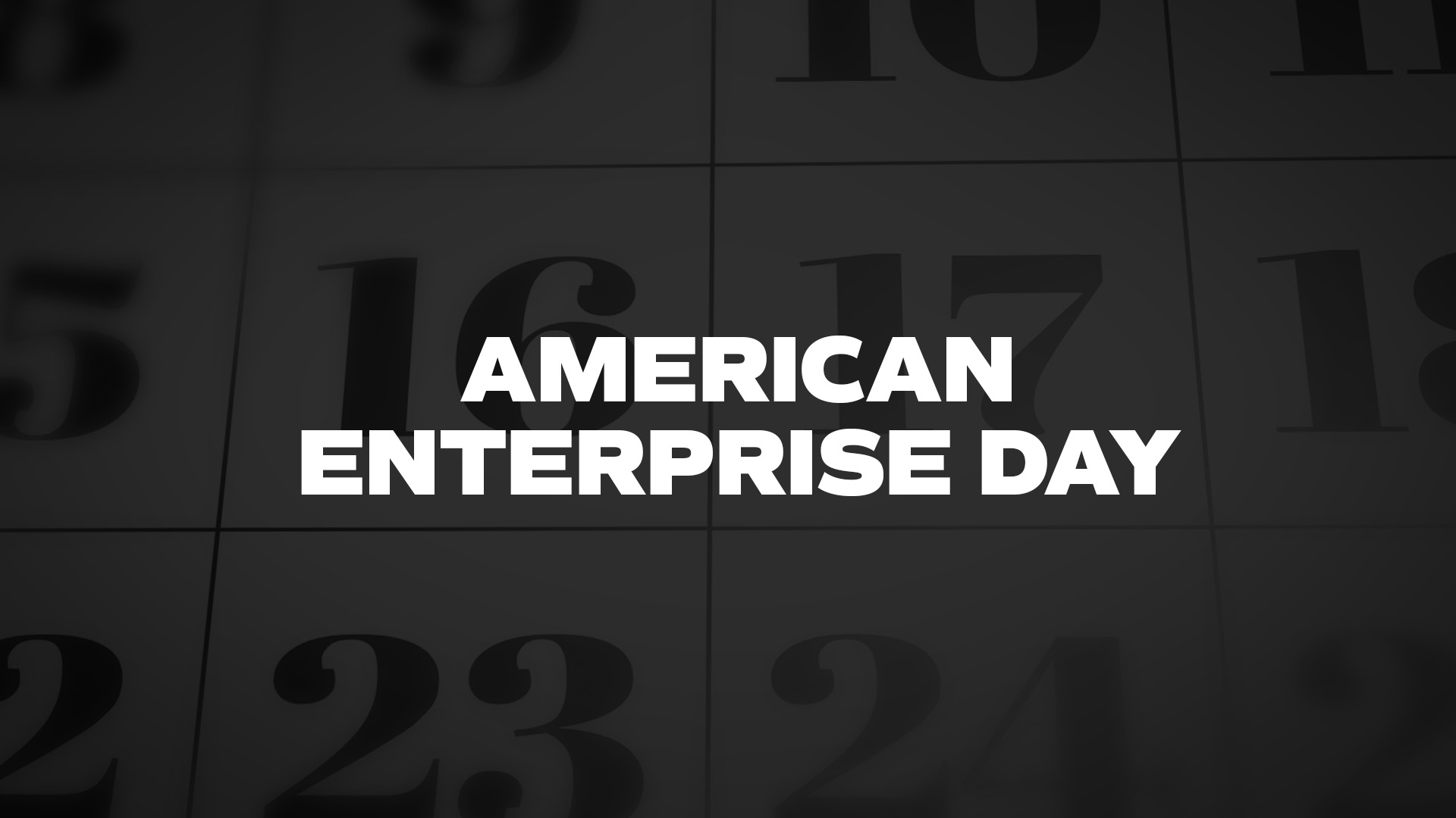 Title image for American Enterprise Day