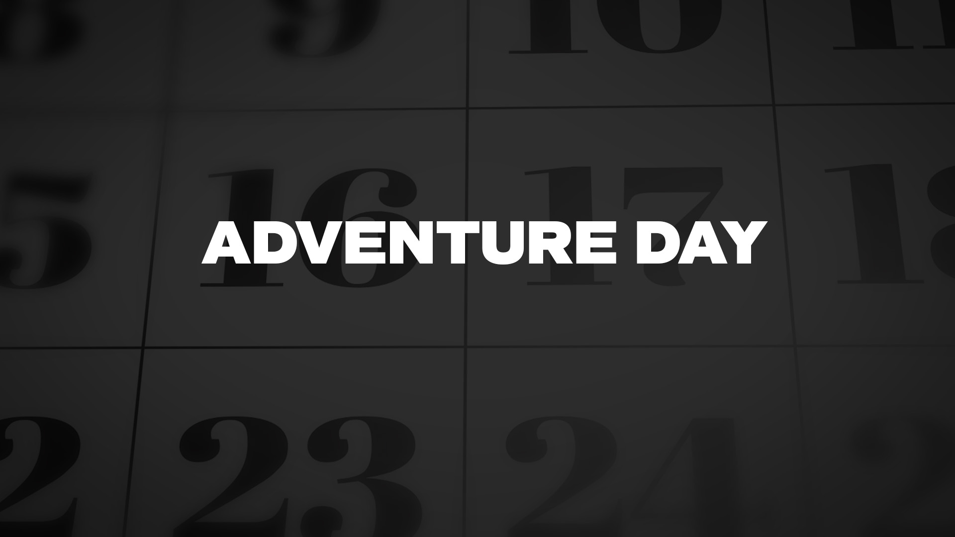 Title image for Adventure Day