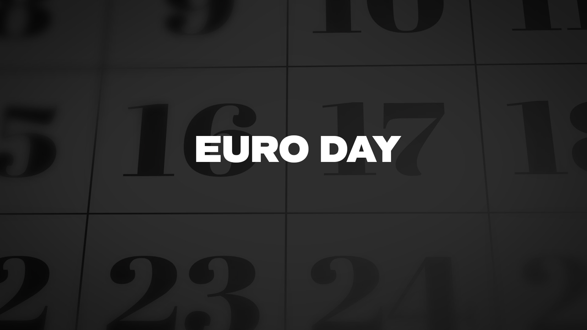 Title image for Euro Day