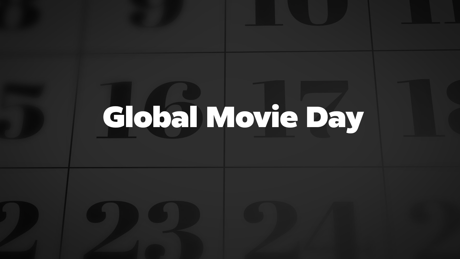 Title image for Global Movie Day