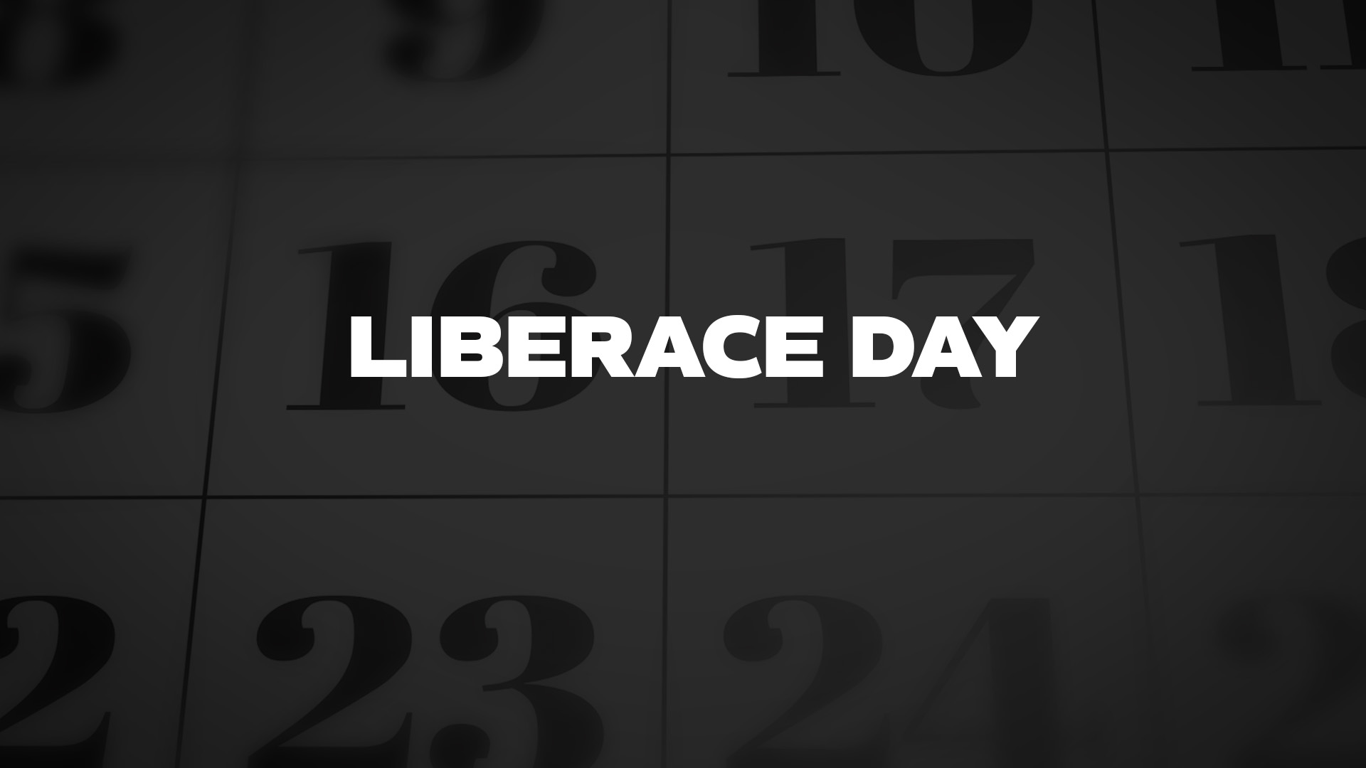 Title image for Liberace Day
