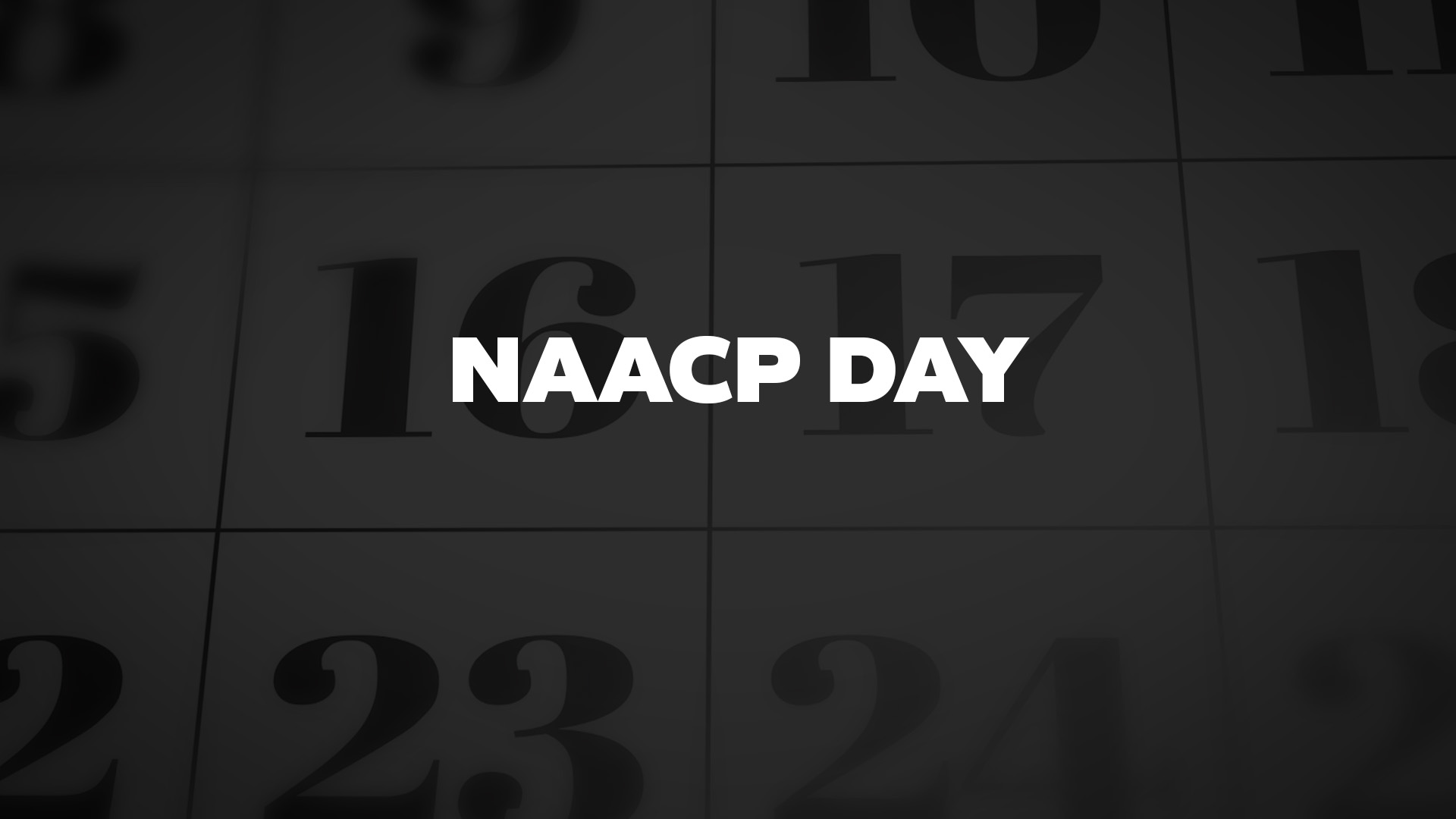 Title image for Naacp Day