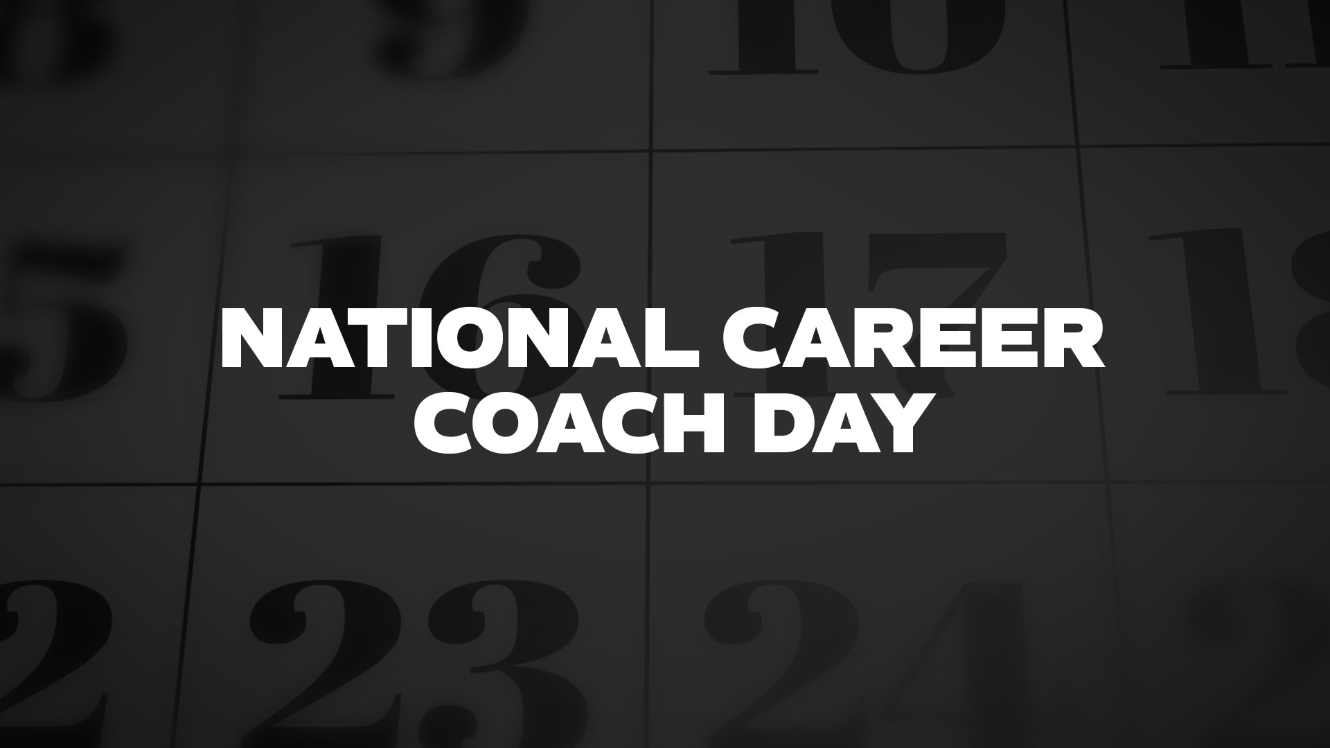 Title image for National Career Coach Day