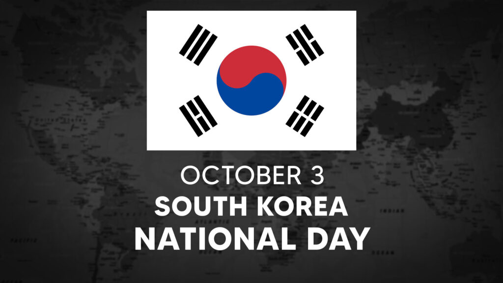 title image for South Korea's National Day