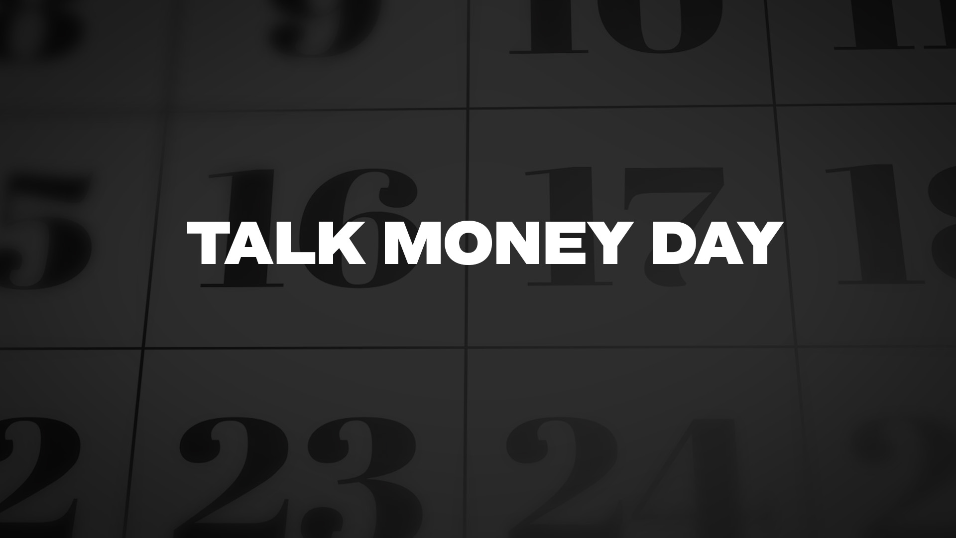 Title image for Talk Money Day