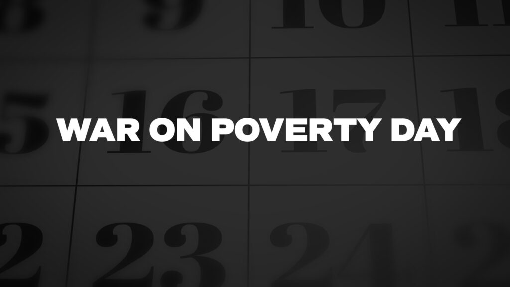 WARONPOVERTYDAY List Of National Days