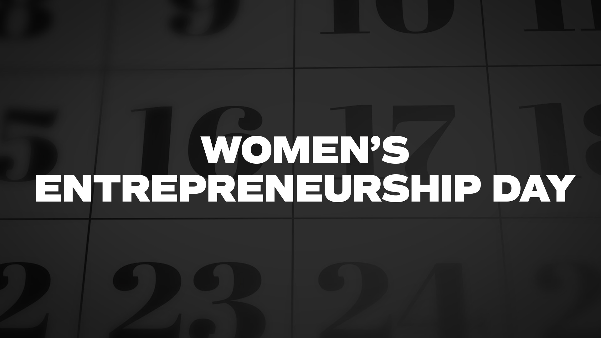 Title image for Women's Entrepreneurship Day