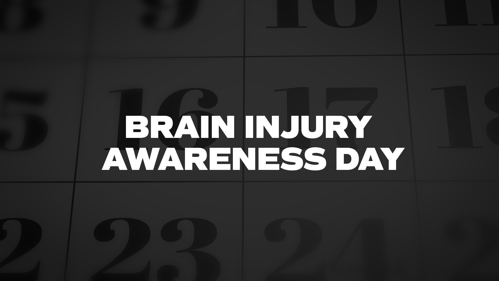 Title image for Brain Injury Awareness Day