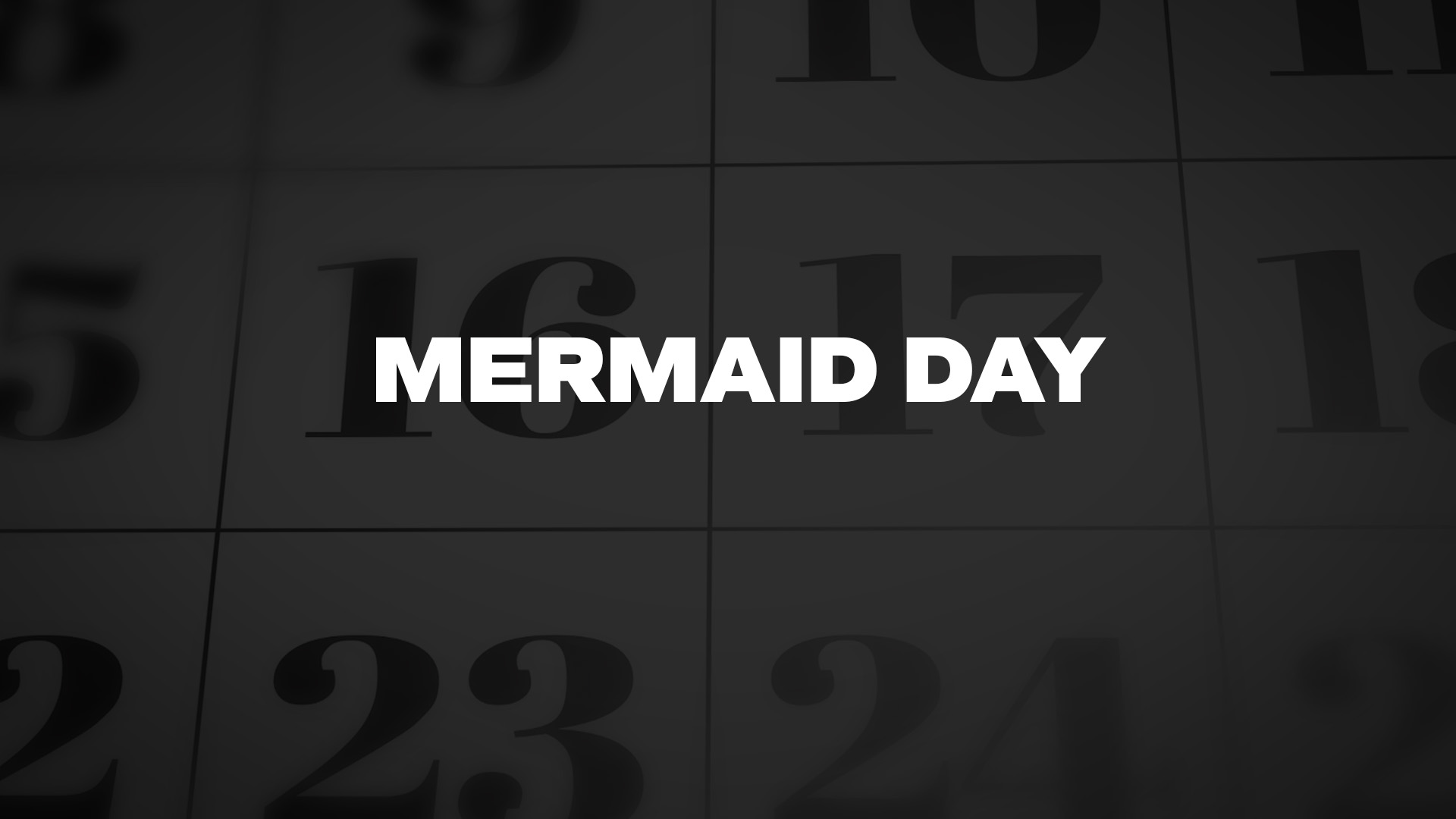 Title image for Mermaid Day