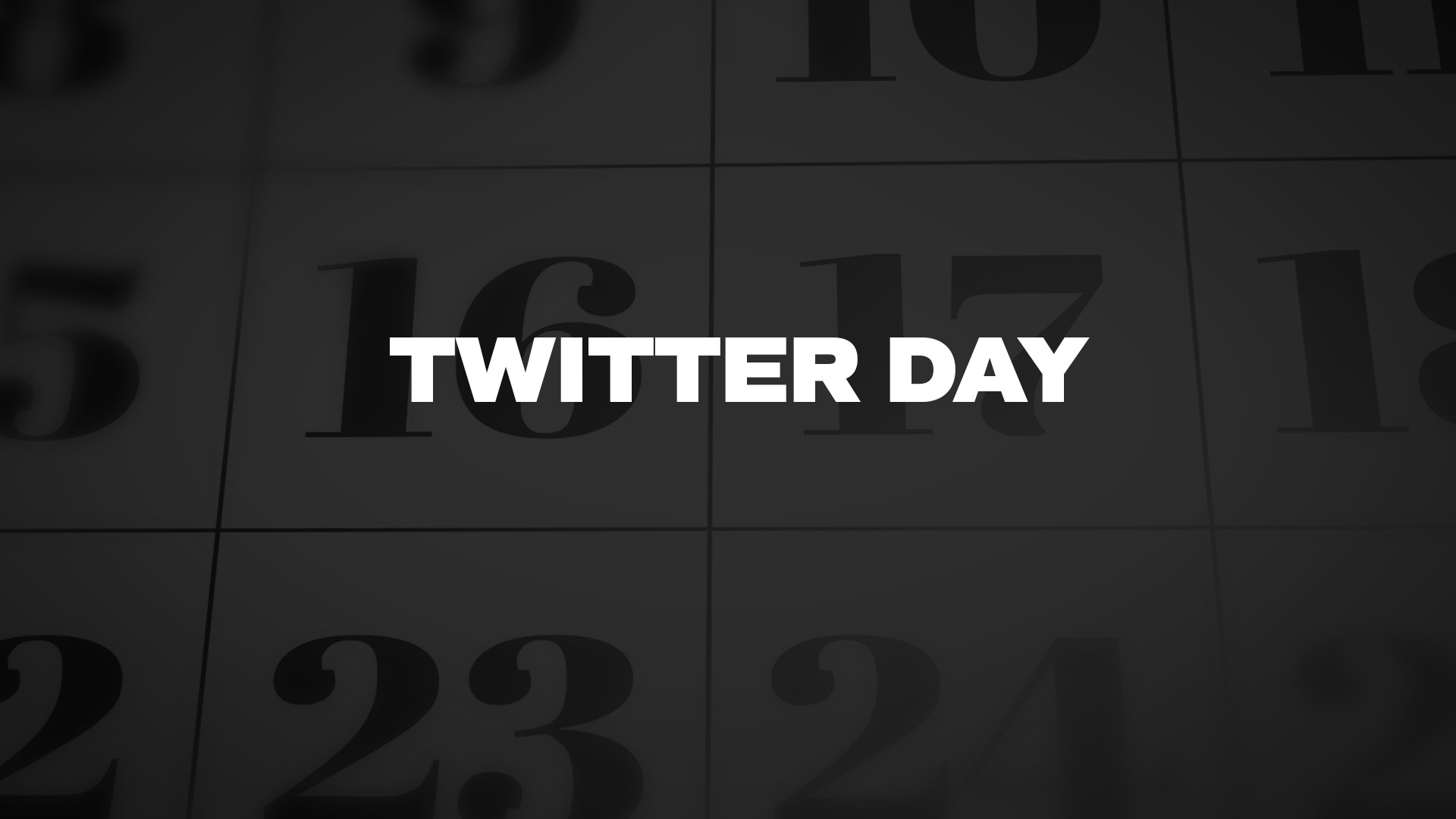 Title image for Twitter Day