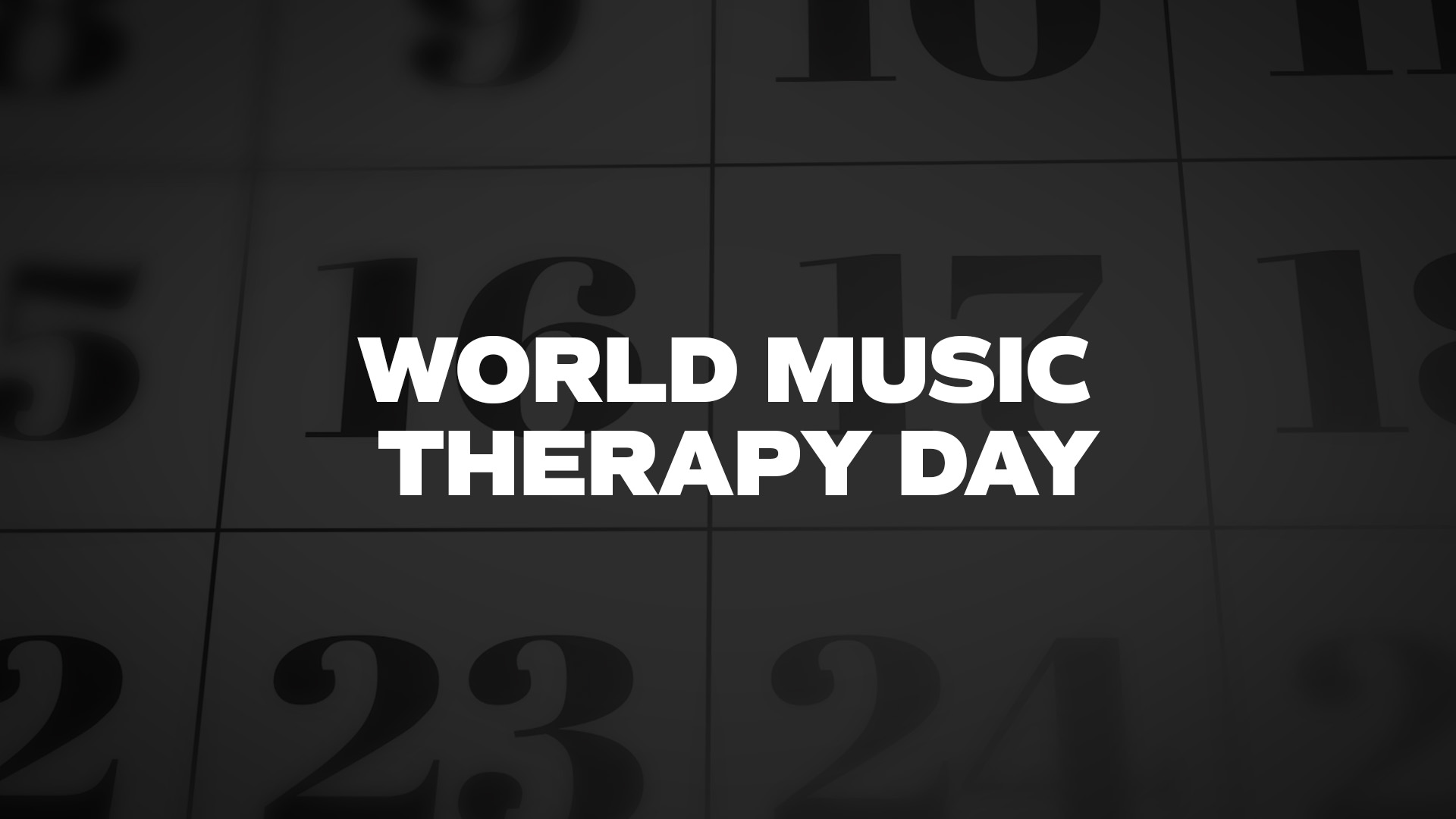 Title image for World Music Therapy Day